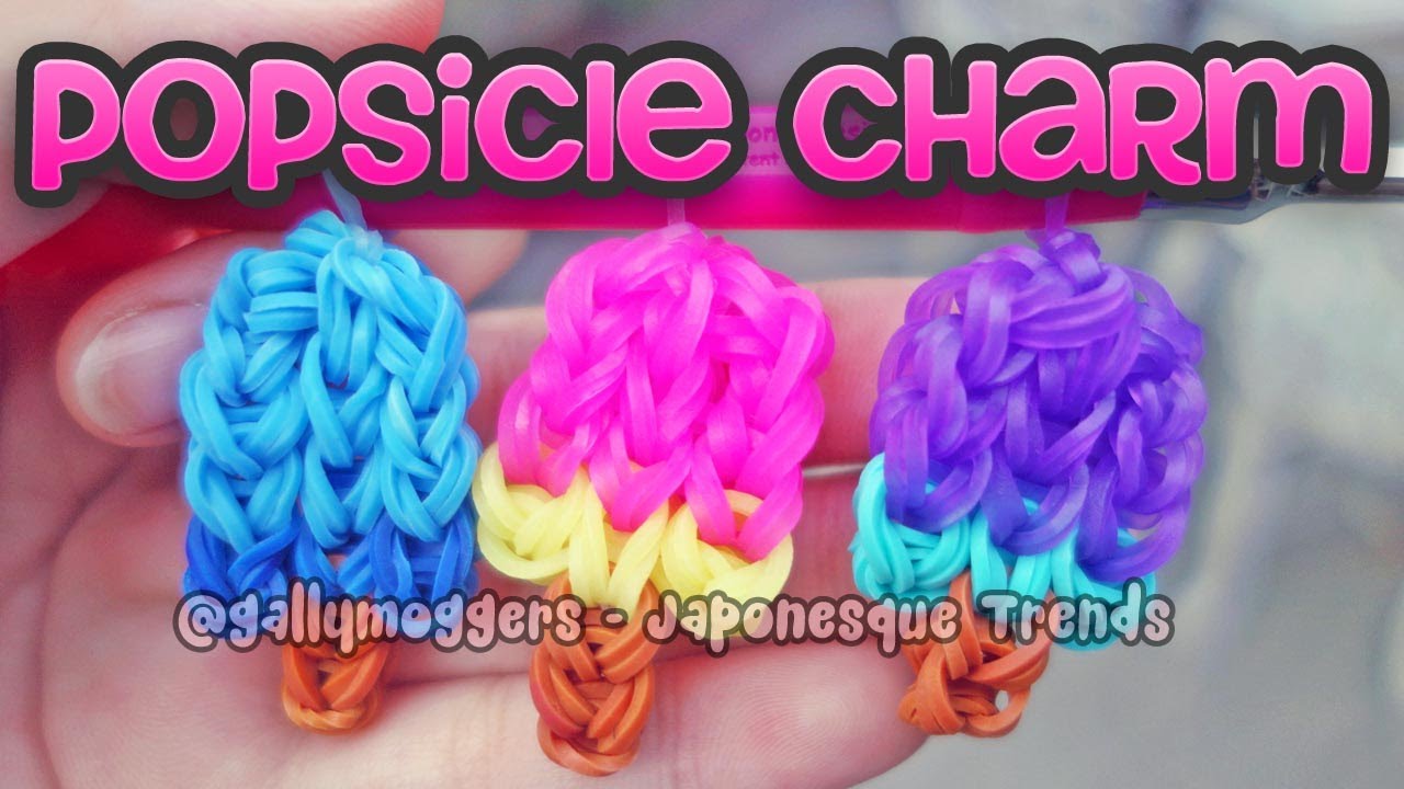 Rainbow Loom Tutorial: Popsicle Charm