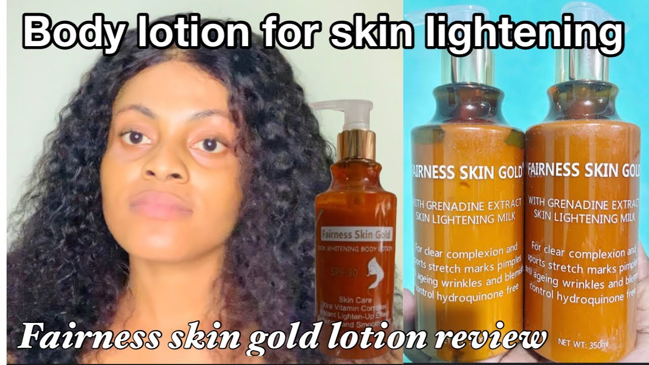 Let’s review fairness skin gold lotion | honest review| get 3-4 shades lighter.