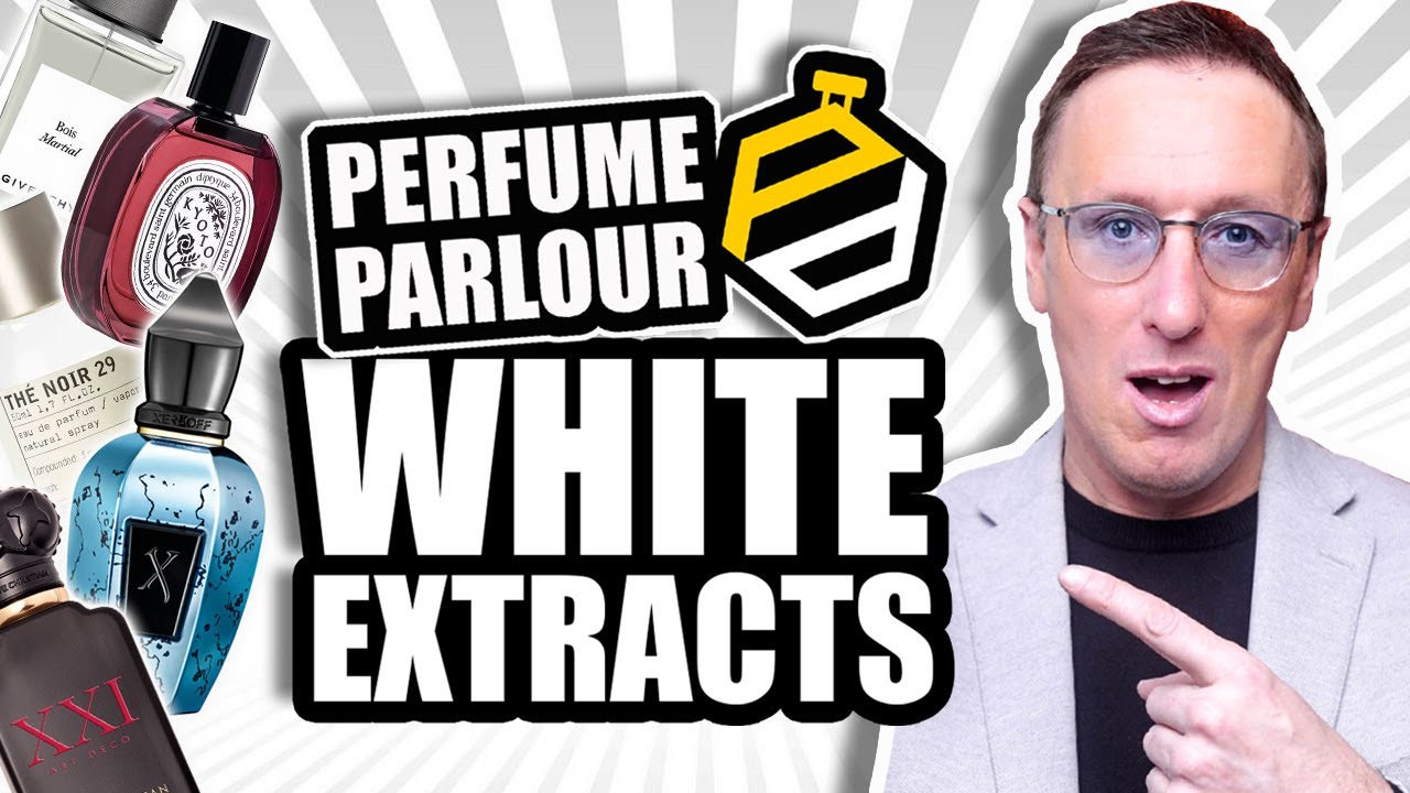 NEW PERFUME PARLOUR WHITE EXTRACTS - 6 BOTTLE HAUL