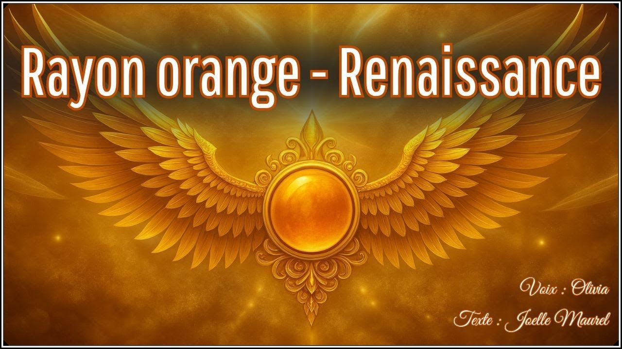 🌸 Méditation guidée - Rayon Orange | Archange Gabriel • Pureté, Clarté, Renaissance