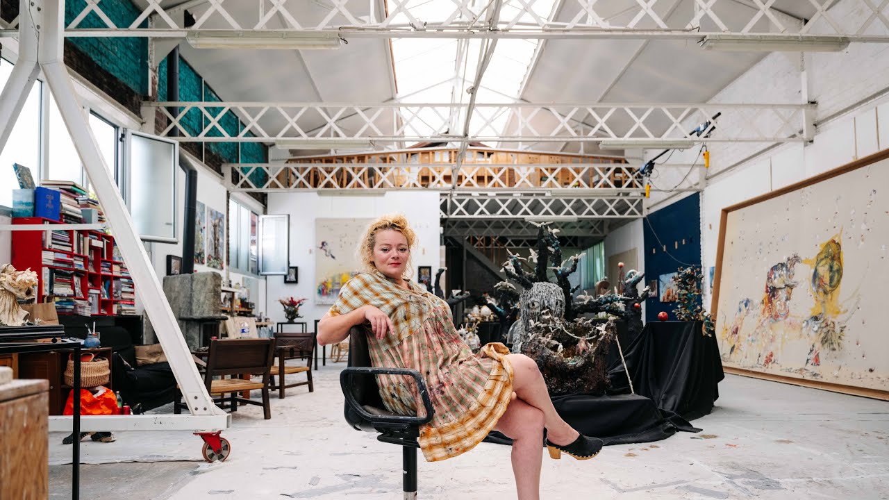 Inside the Life & Studio of a Painter in Her Paris Atelier