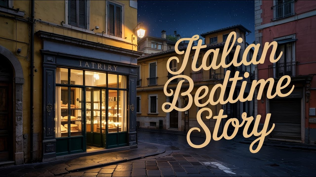 Italian Bedtime Story — An Italian Night in a Small Bakery