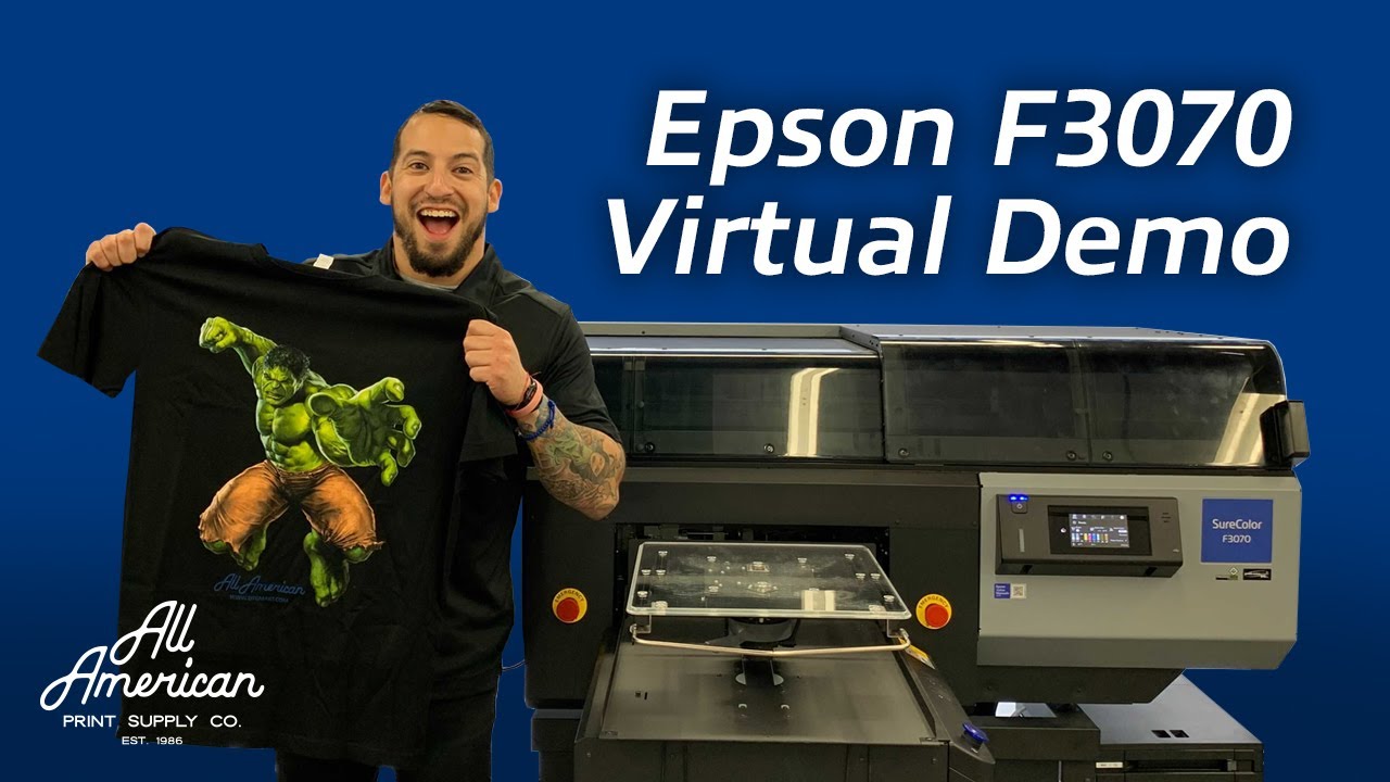 Epson F3070 Virtual Demo | AA Print Supply
