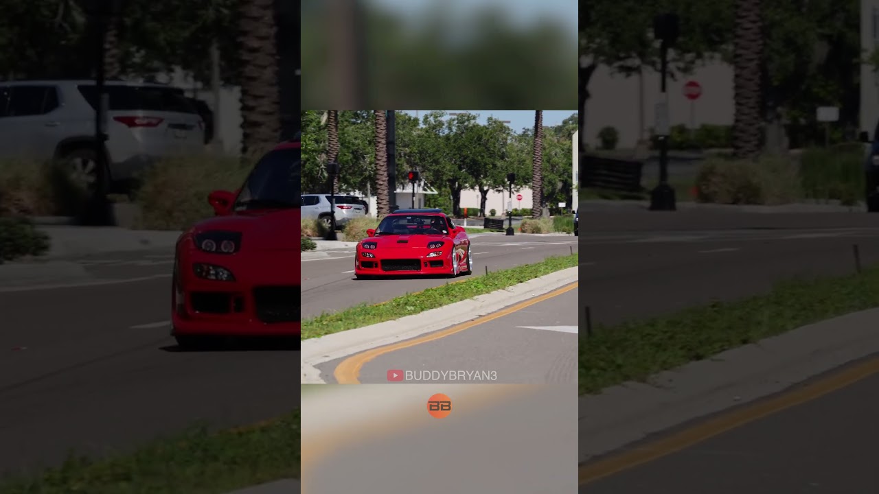 FD RX7 покидает тачки и кофе #rx7 #jdm