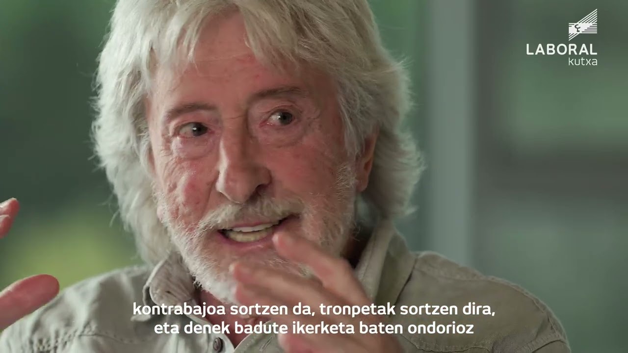 Benito Lertxundi LABORAL Kutxarekin hizketan azken diskoaren atarian