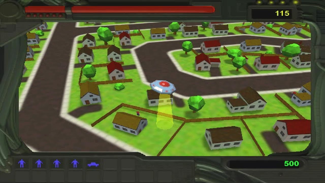 Alien Abduction (Flash game 200?)