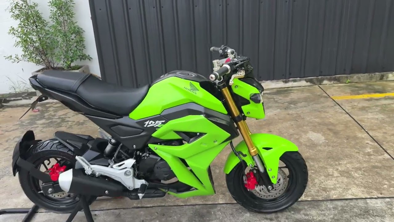 คลิปสดรีวิวรอบคันMSX125sf(2019)