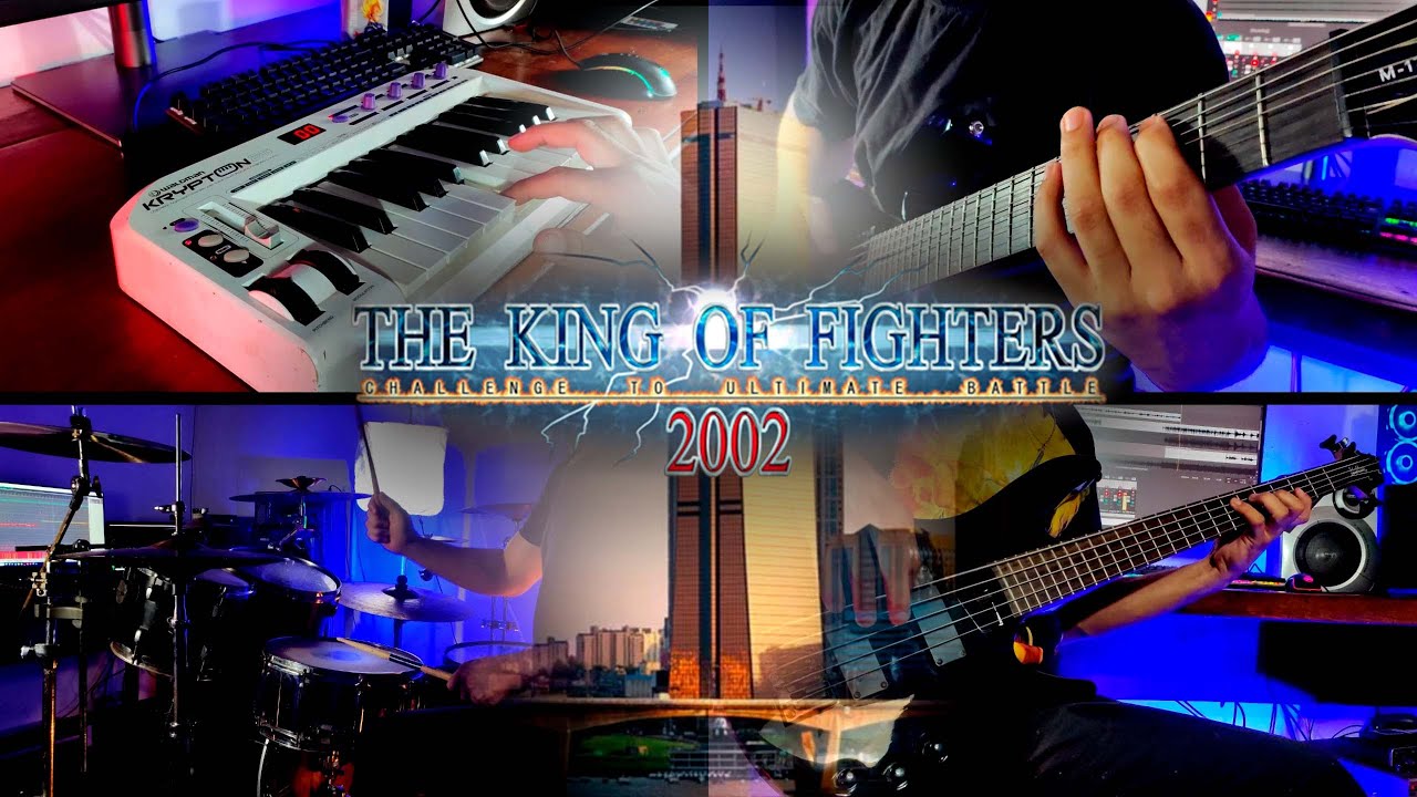 KOF 2002 - Progress [Korea Stage Theme] Rock/Metal Cover Remix