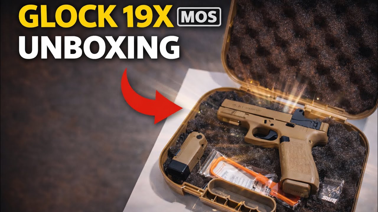 Glock 19X MOS Unboxing – First Look at Glock’s Optic-Ready Beast