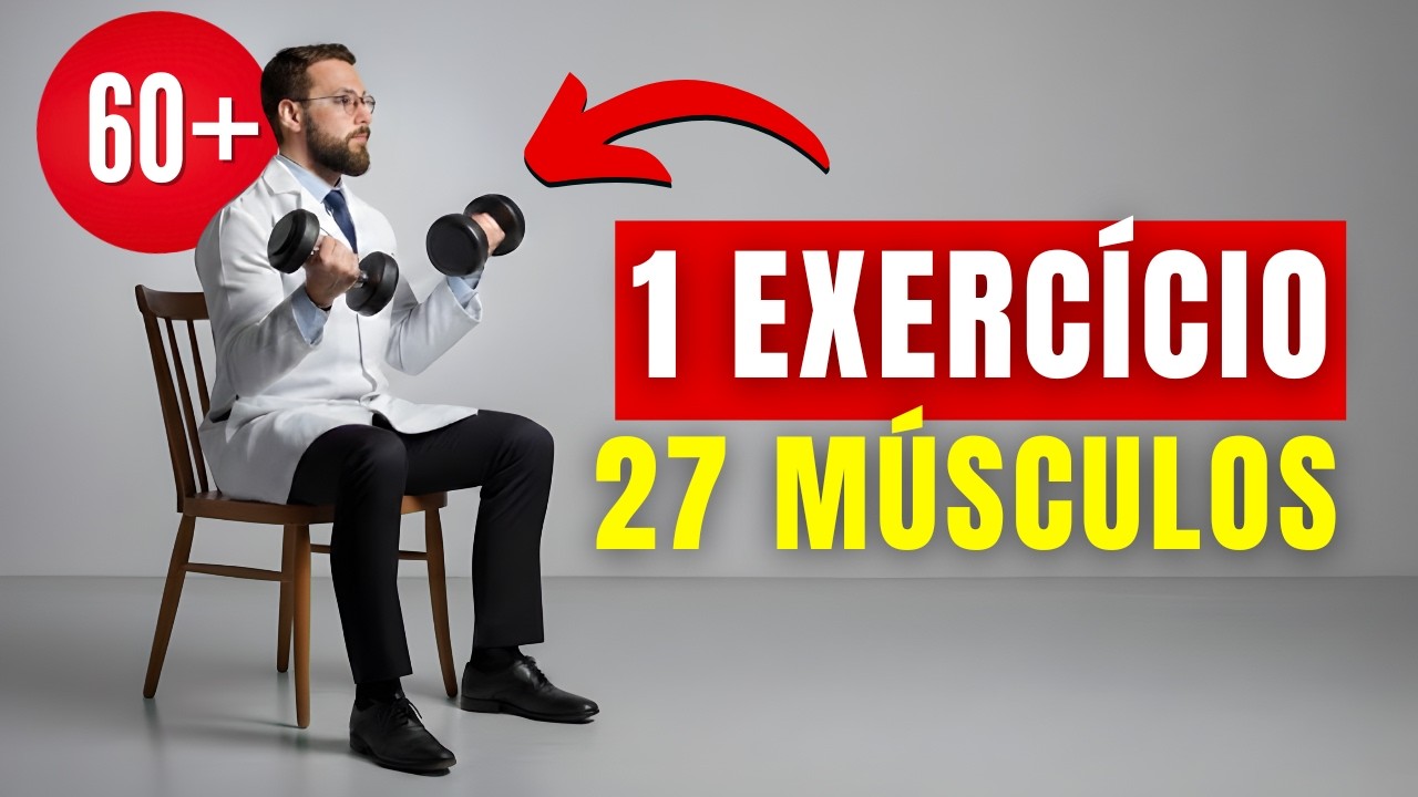 Esse ÚNICO exercício fortalece seu corpo inteiro! (60+)