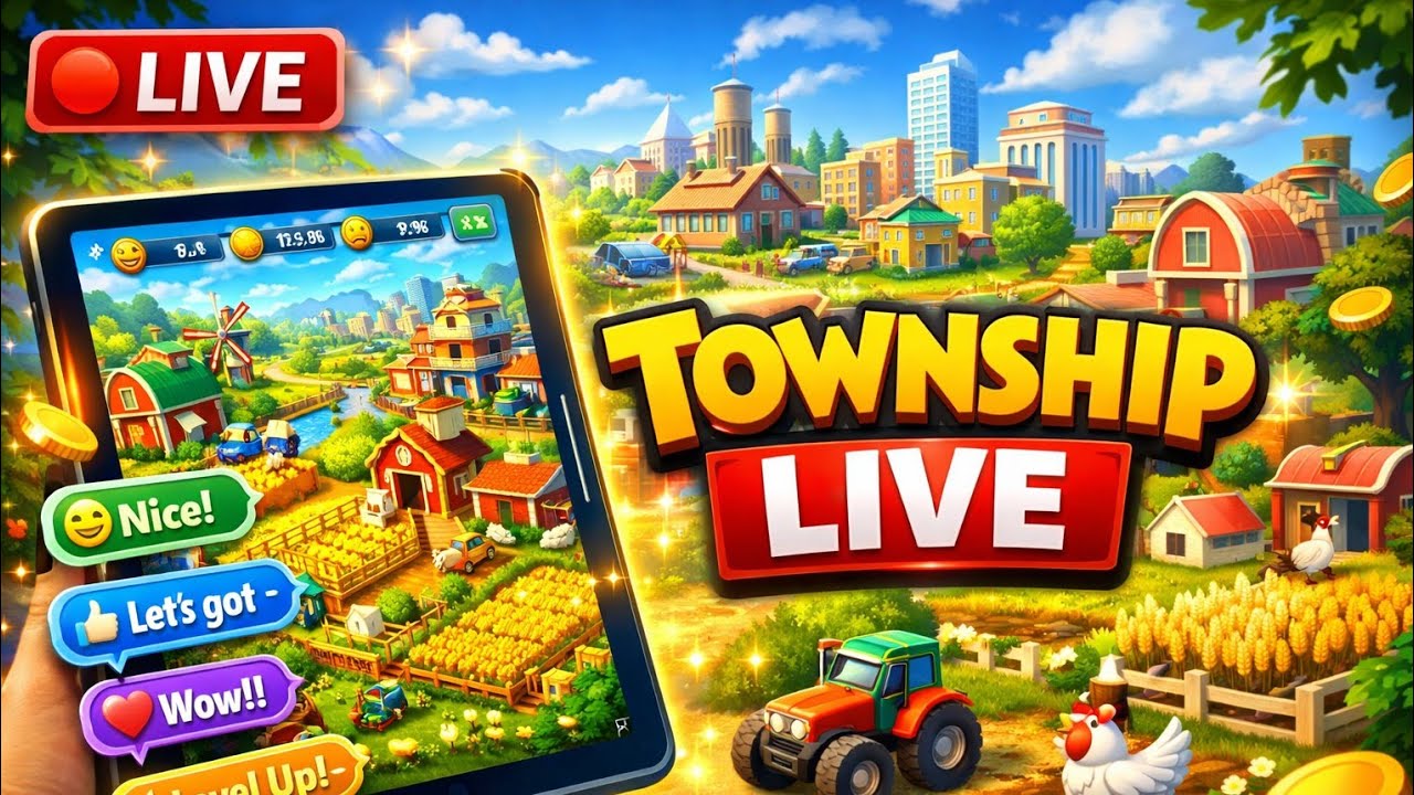 🔴 TOWNSHIP GAME LIVE