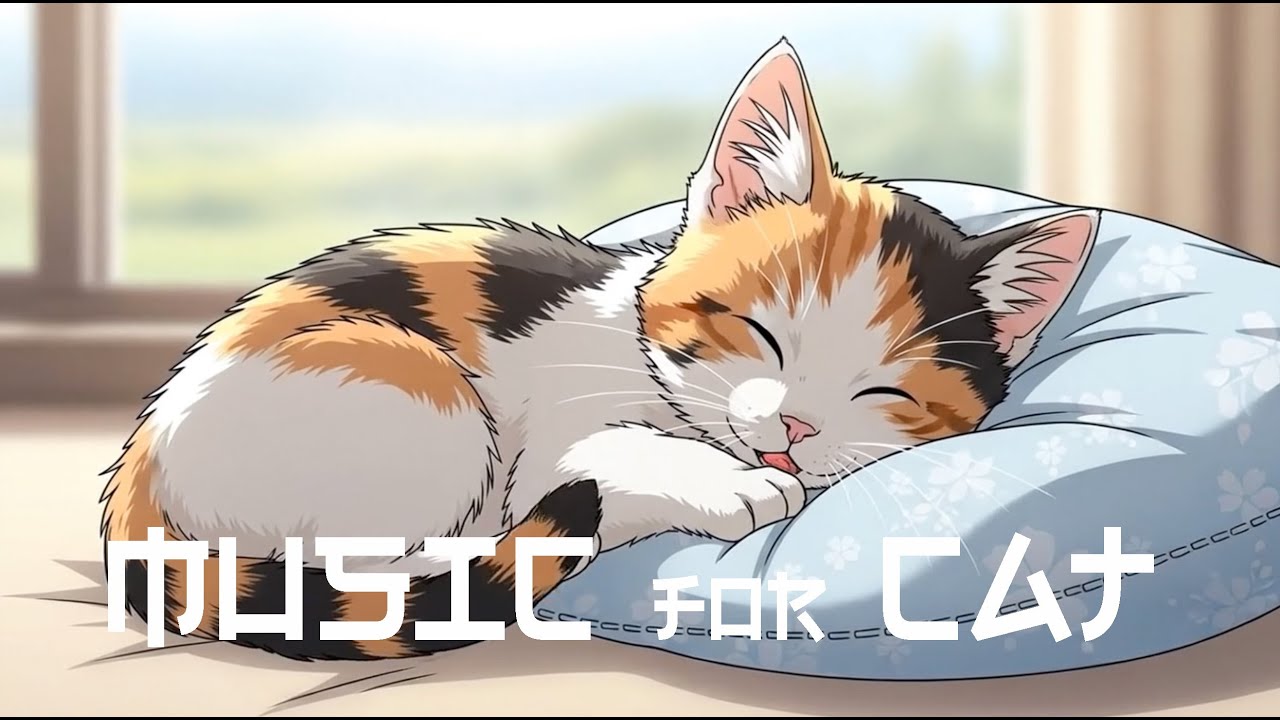 Calming Cats Music 😻 Antistress Music for Cat Chill, Deep Sleep, Relaxation