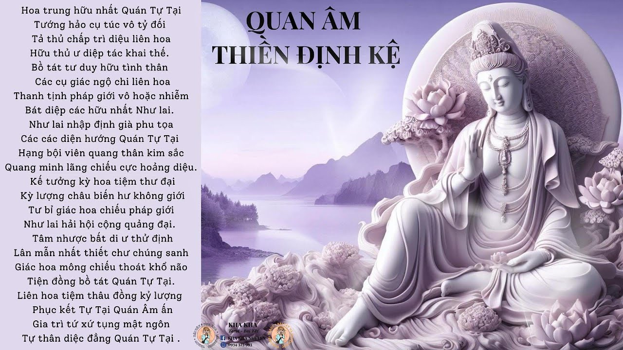 QUAN &Acirc;M THIỀN ĐỊNH KỆ