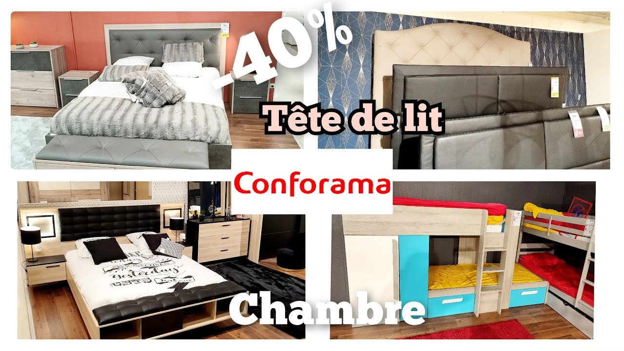 CONFORAMA ⚠️ PROMO CHAMBRE ADULTE & ENFANT TÊTE DE LIT