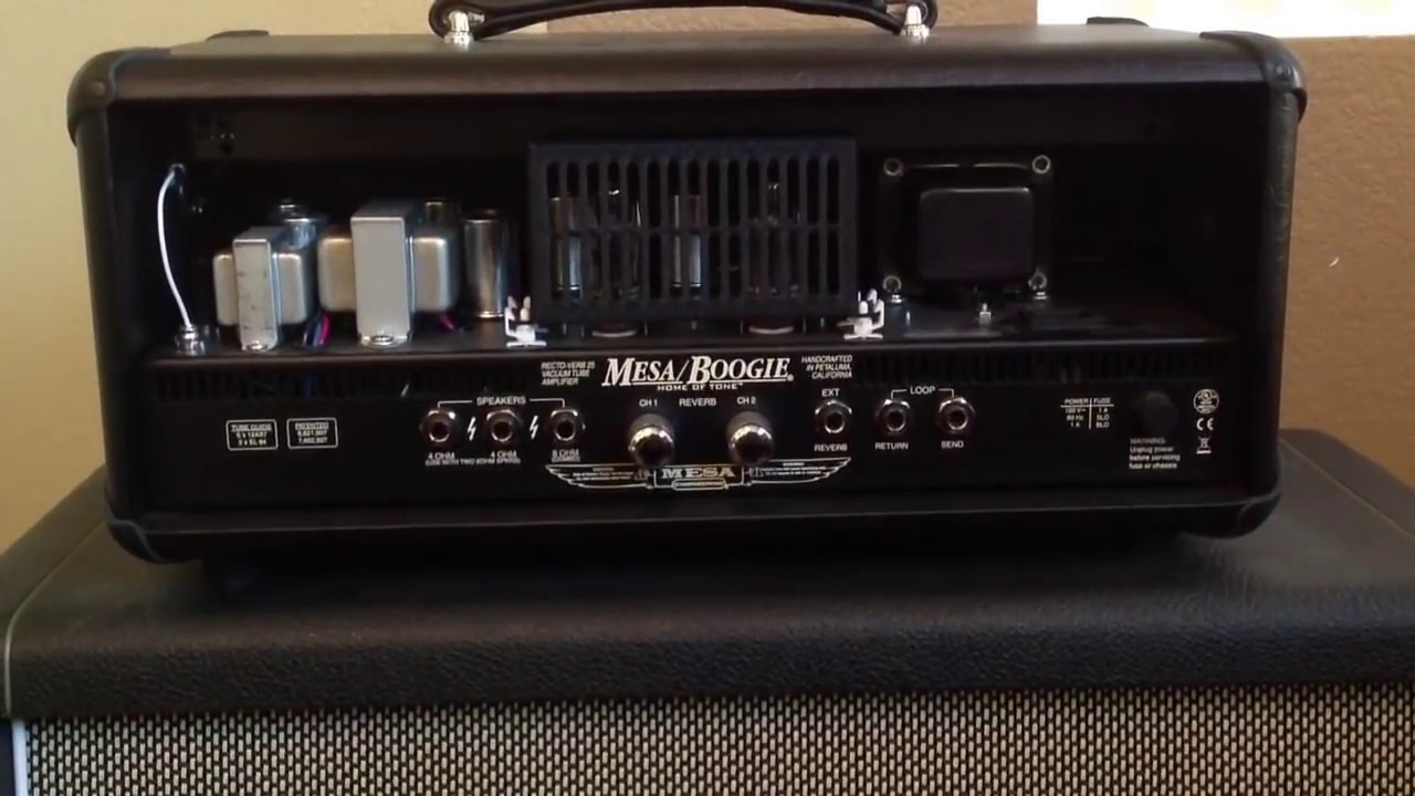 Review Mesa Boogie Rectoverb 25