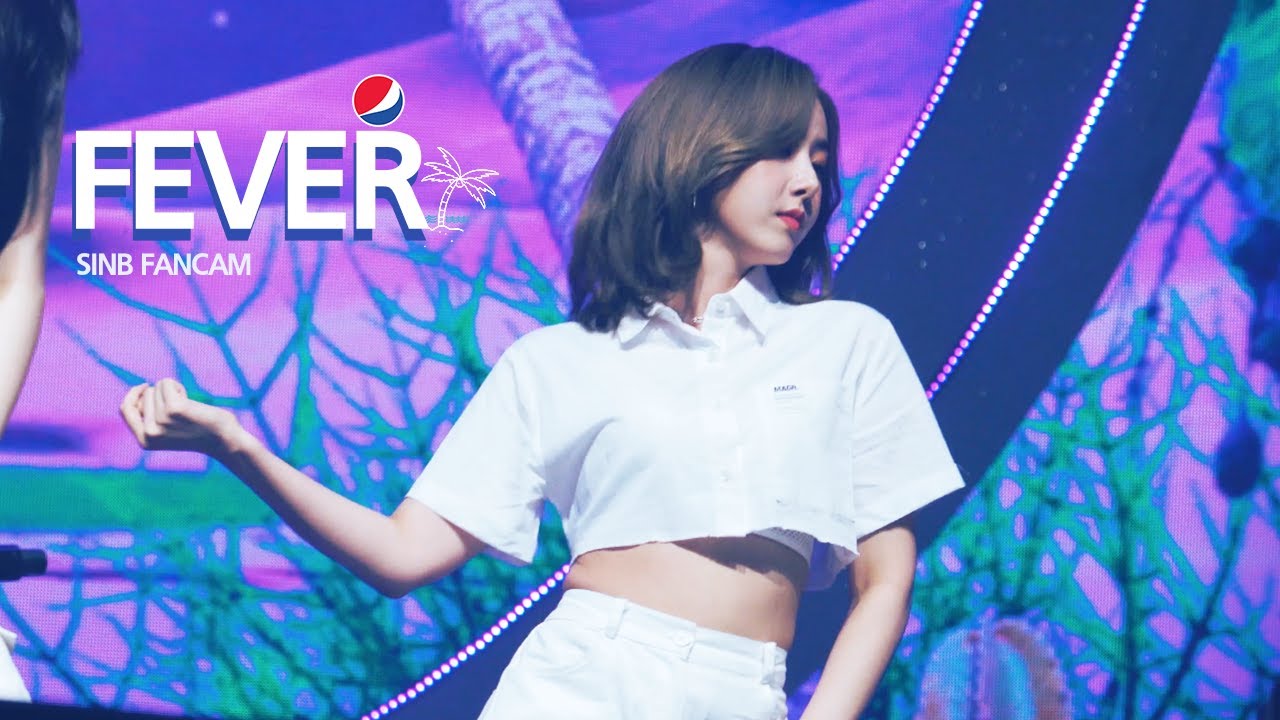 [4k]190908 펩시 콘서트 여자친구 - 열대야(FEVER) 신비 직캠(Sinb Fancam)