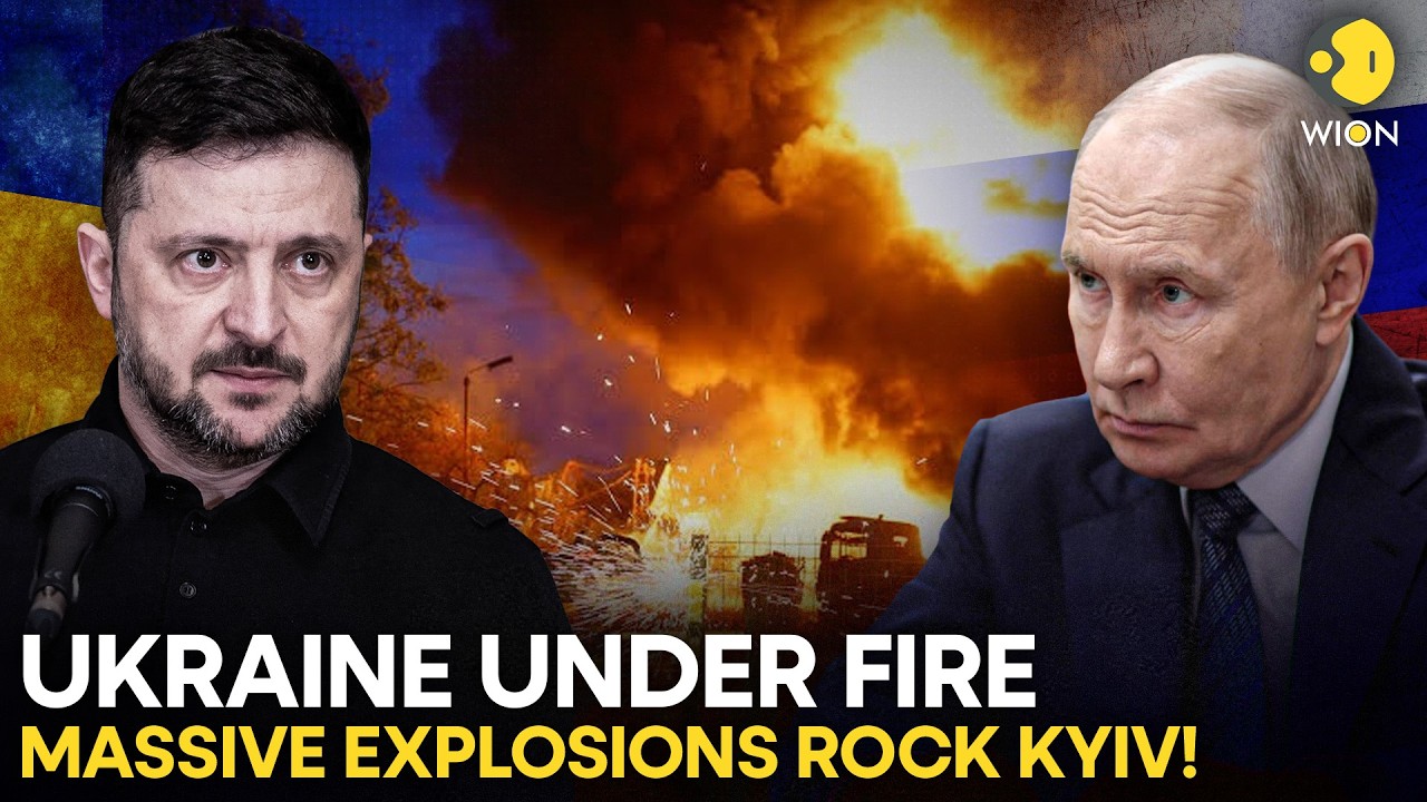 Russia-Ukraine War LIVE: Massive Russian Strikes Rock Kyiv After Witkoff-Putin Talks | WION
