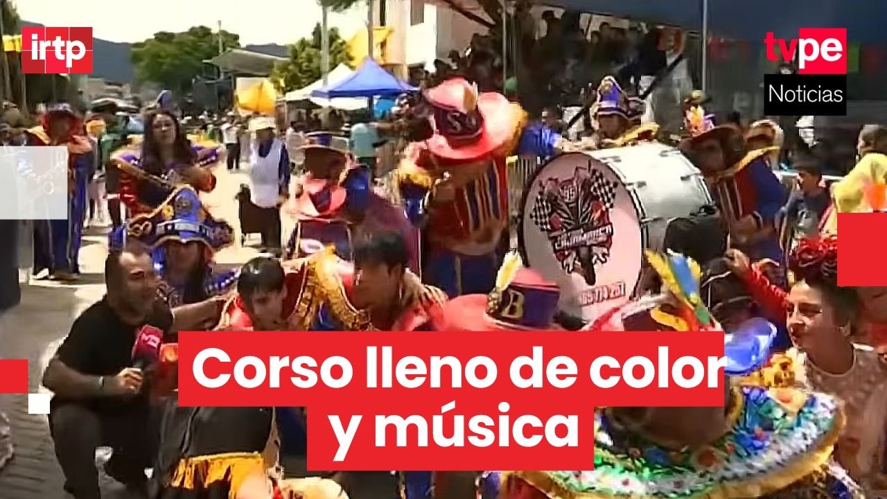 Carnavales de Cajamarca 2026: corso, música y tradición en la fiesta más alegre del Perú