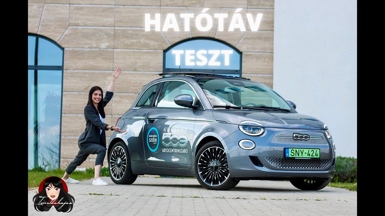 Szélárnyékos suhanás - Hogy szuperált autópályán a Fiat 500e?