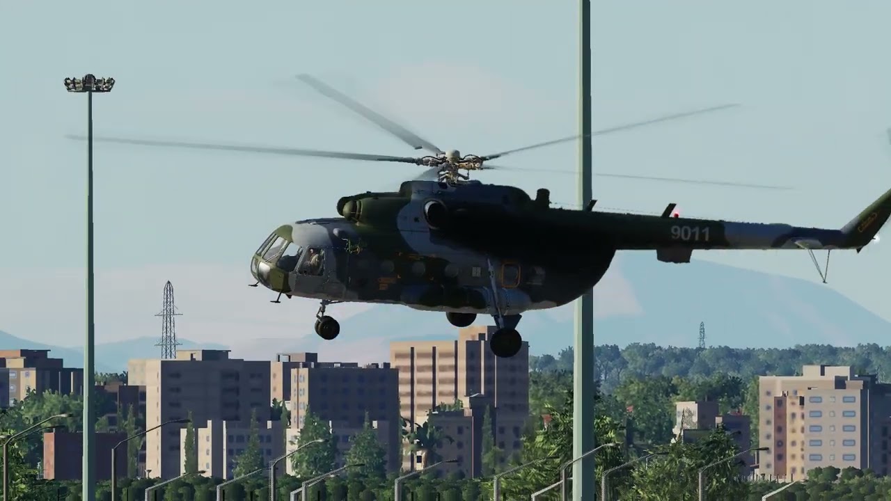DCS Virtual Incirlik RIAT Czech MI-8 Arrival