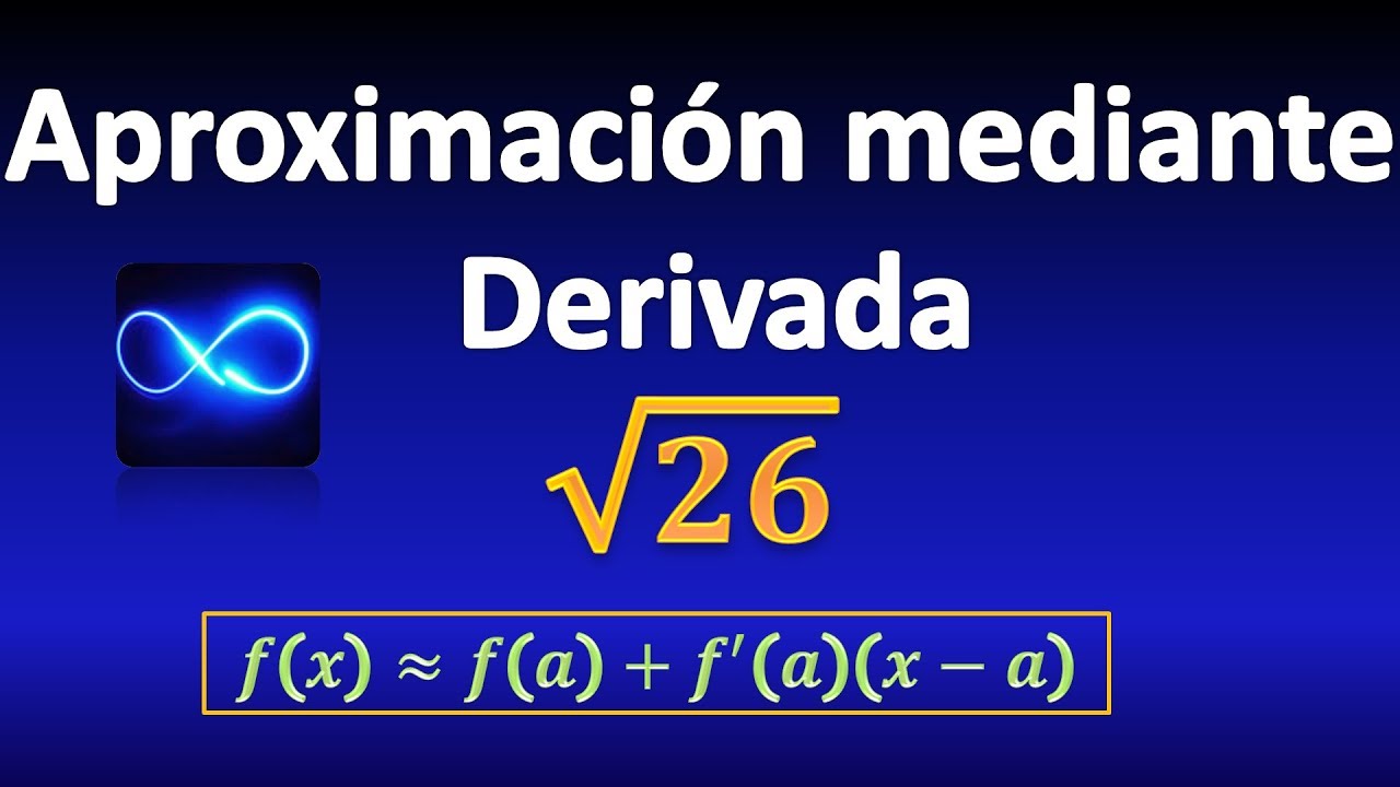 Aproximar ra&iacute;z cuadrada, usando DERIVADA, paso a paso (Ejemplo 1)