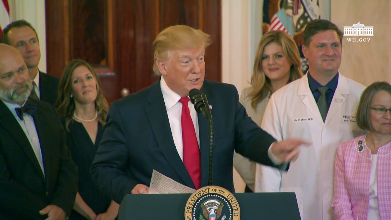 President Trump Signs an Executive Order on Improving Price and Quality Transparency in Healthcare