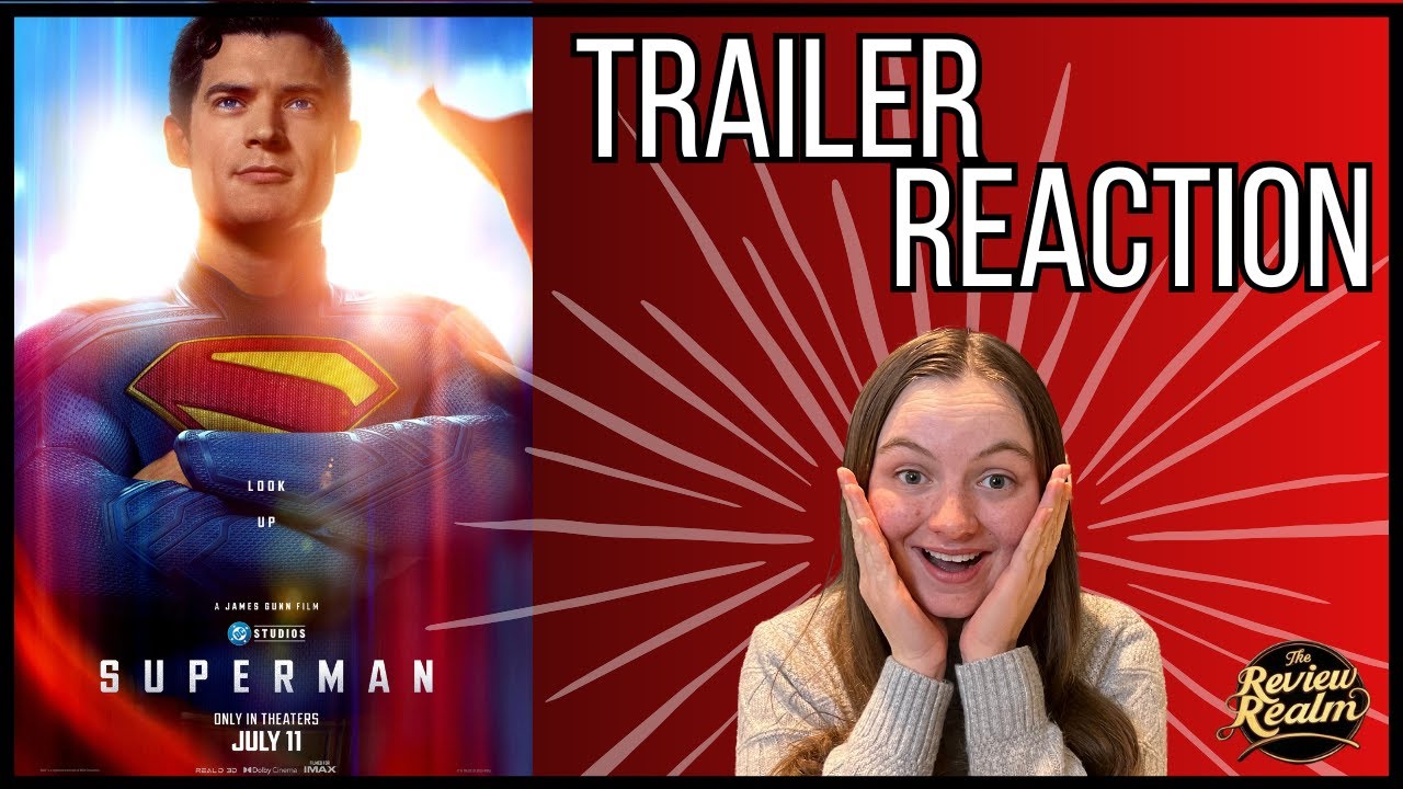Superman Official Trailer Reaction