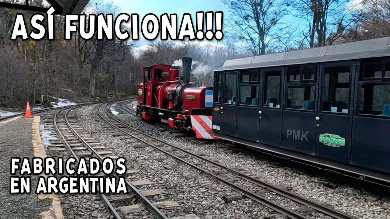 🚂🇦🇷TREN MAS AUSTRAL DEL MUNDO! TREN DEL FIN DEL MUNDO TREN DE LOS PRESOS  VAPOR  INDUSTRIA ARGENTINA