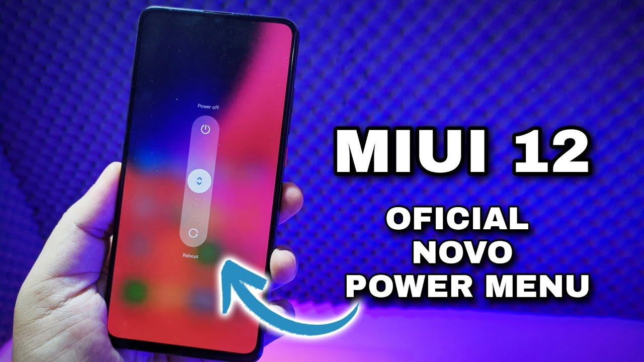 MIUI 12 - OFICIAL NOVO POWER BUTTOM - FICOU LINDO DEMAIS 😍