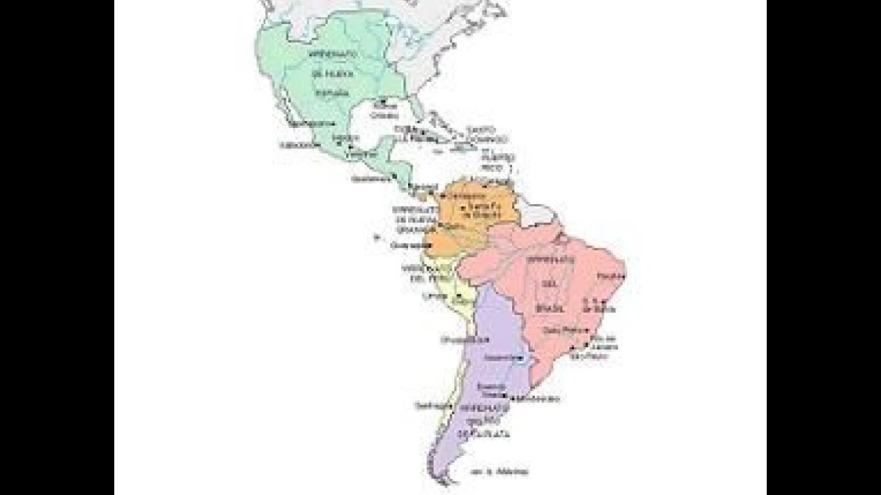 Comparacion entre los virreinatos del Perú y de Nueva España.