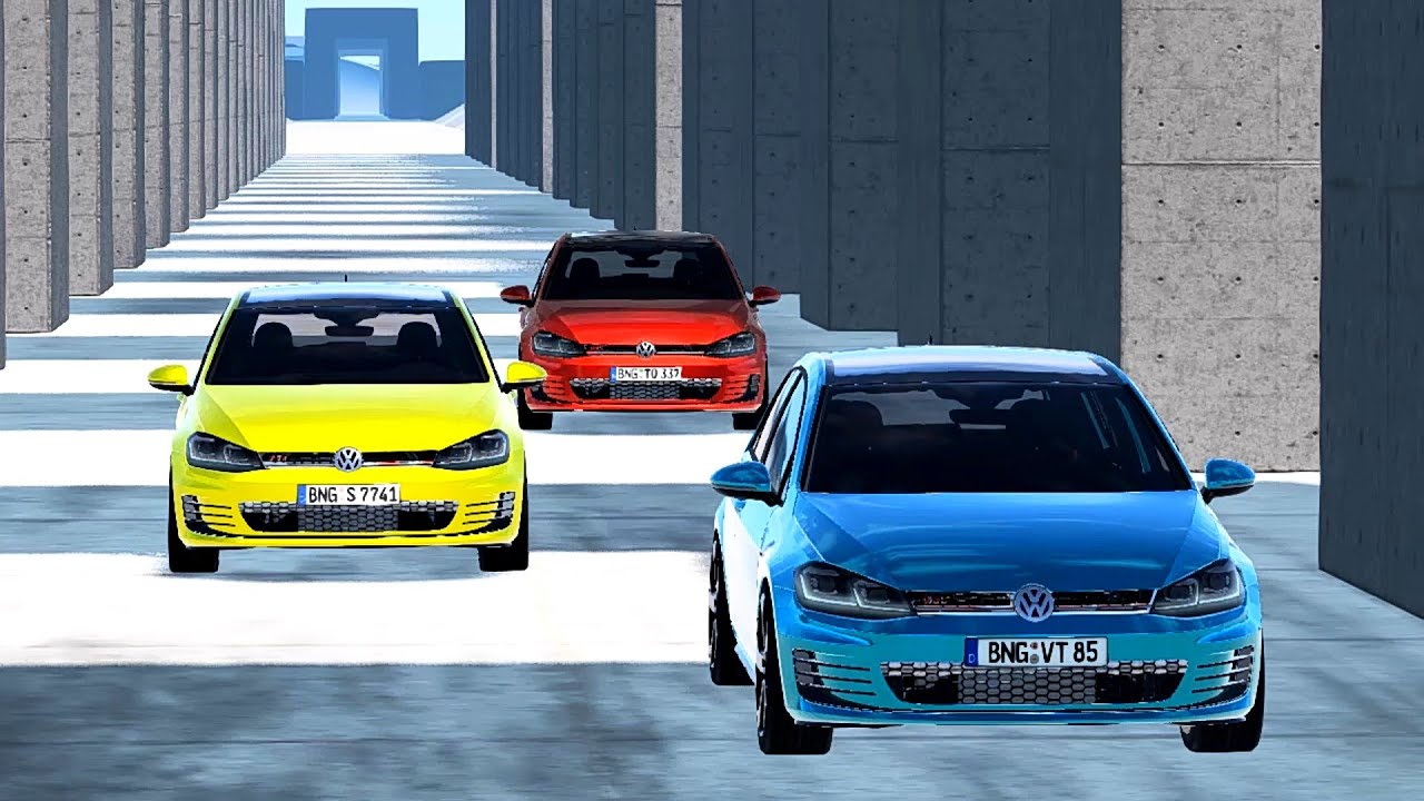 Volkswagen Golf 7 GTI Race #1 - BeamNG.Drive
