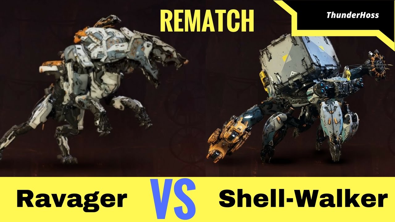Horizon Zero Dawn - Ravager VS Shell-Walker - REMATCH (Horizon Fight Club #24)