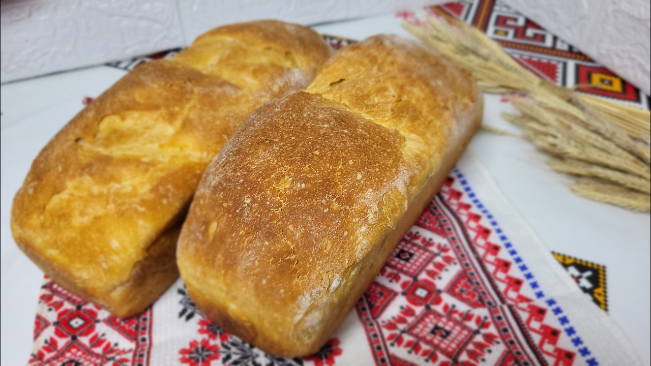 Українська паляниця на новий лад / Ukrainian bread made with sourdough #хлібназаквасці,#bread