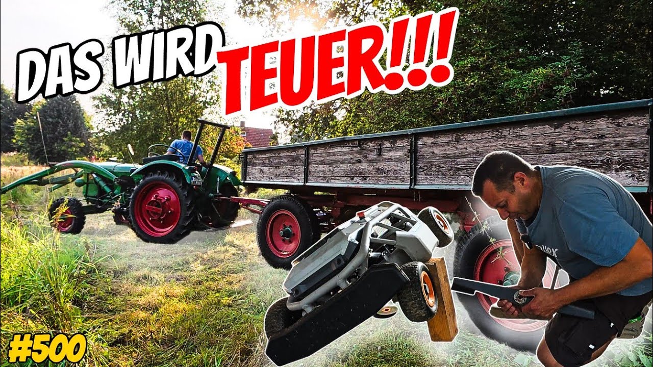 Maximaler SCHADEN - Maximale BLÖDHEIT !! | Deutz am Kämpfen | Der 1000 EURO Keil | #vlog #500 