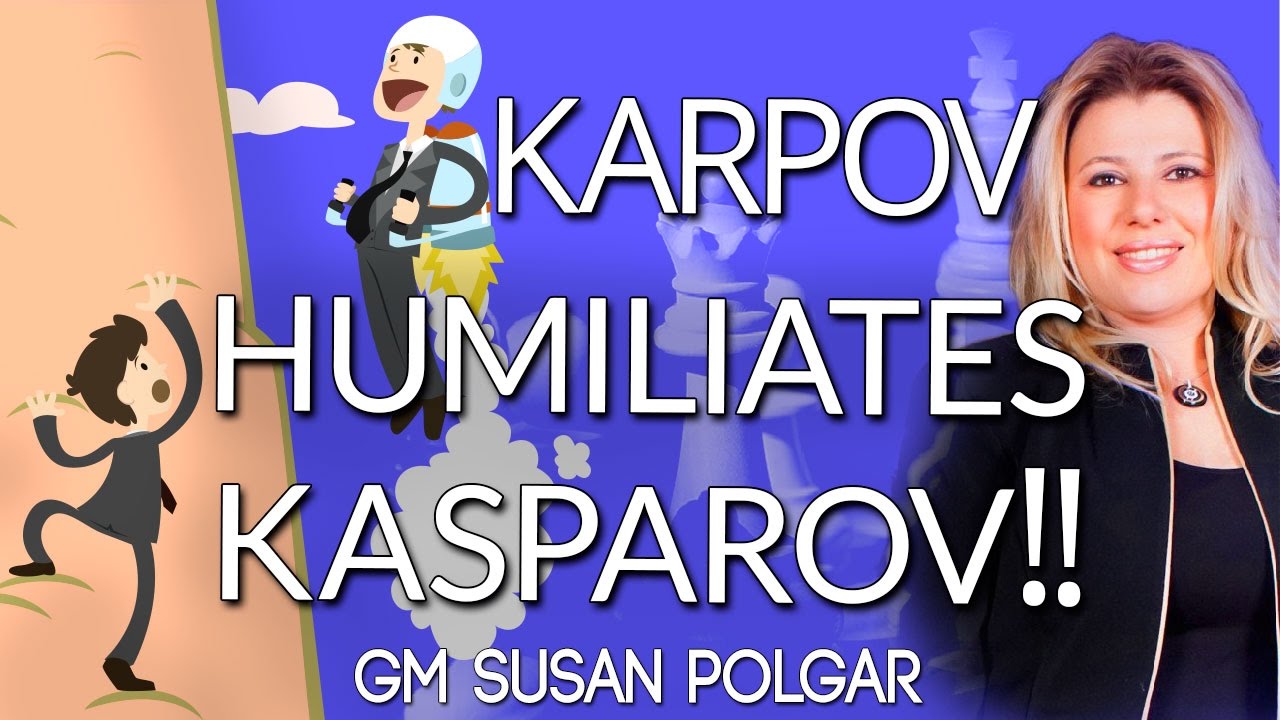 Anatoly Karpov HUMILIATES Kasparov with Quiet Positional Moves! - [Master Method]