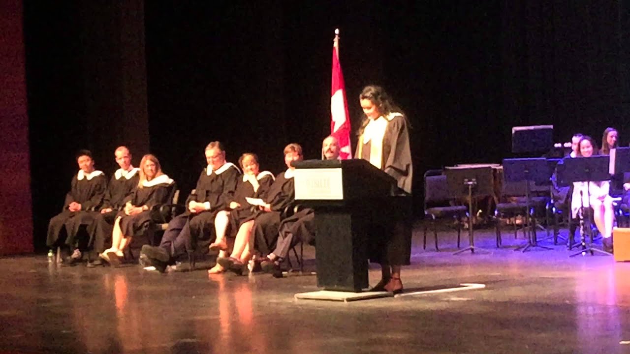 BIshop McNally's 2015 Valedictorian