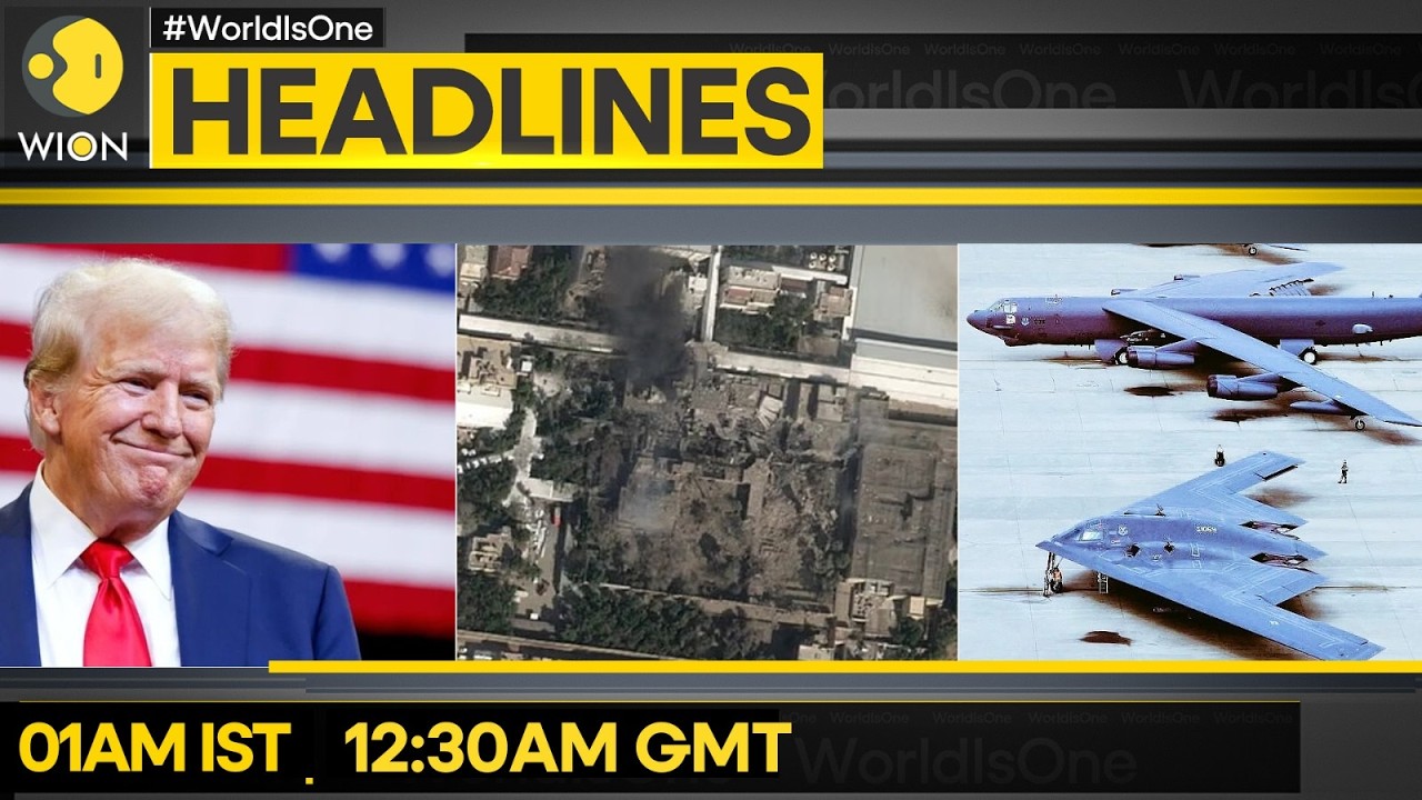 US-Israel Attack Iran: Images of Iranian Missiles, Naval Bases Damaged | WION HEADLINES