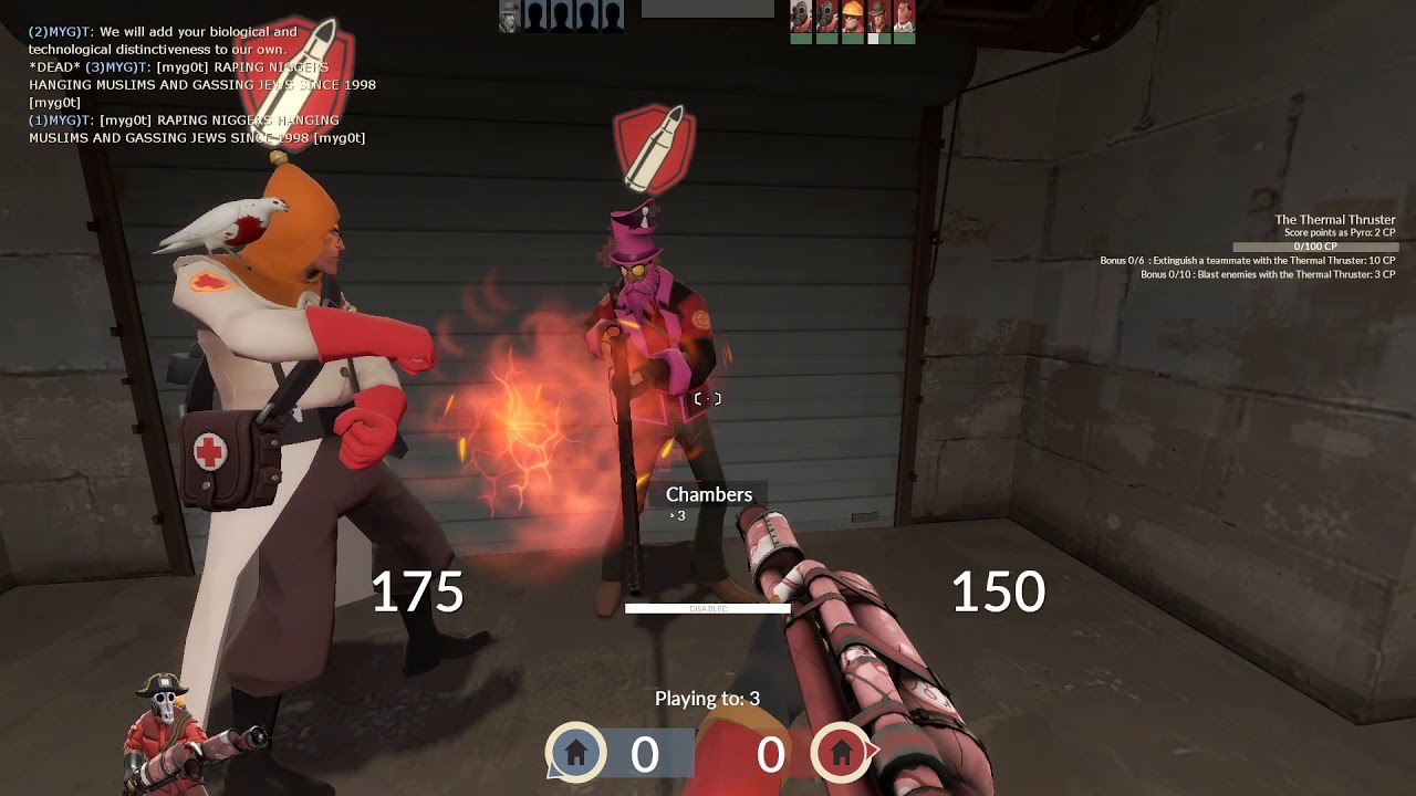myg0t Raid on TF2 Casual Servers (ctf_2fort and ctf_well)