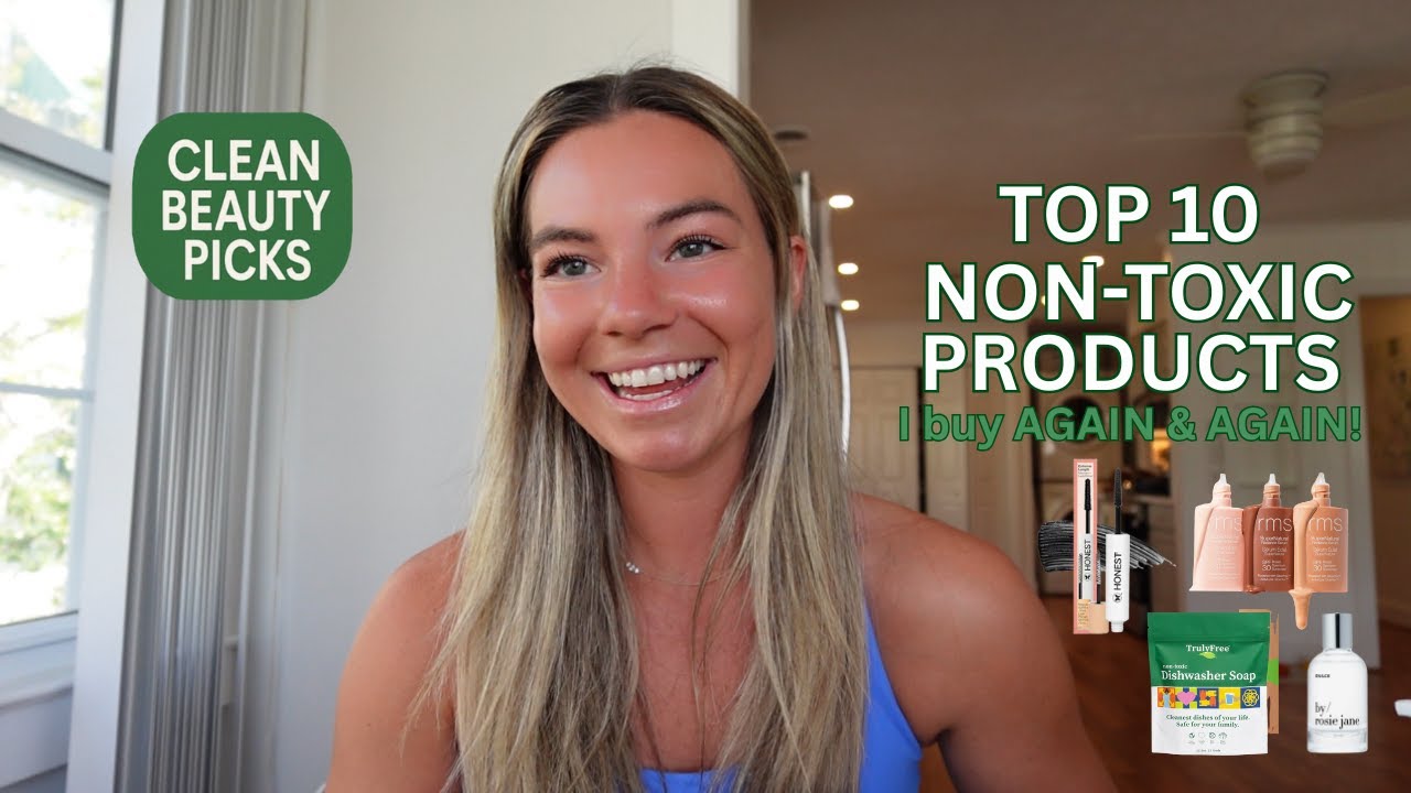 10 лучших нетоксичных продуктов, которые я покупаю снова и снова | Clean Beauty, Skincare и House...