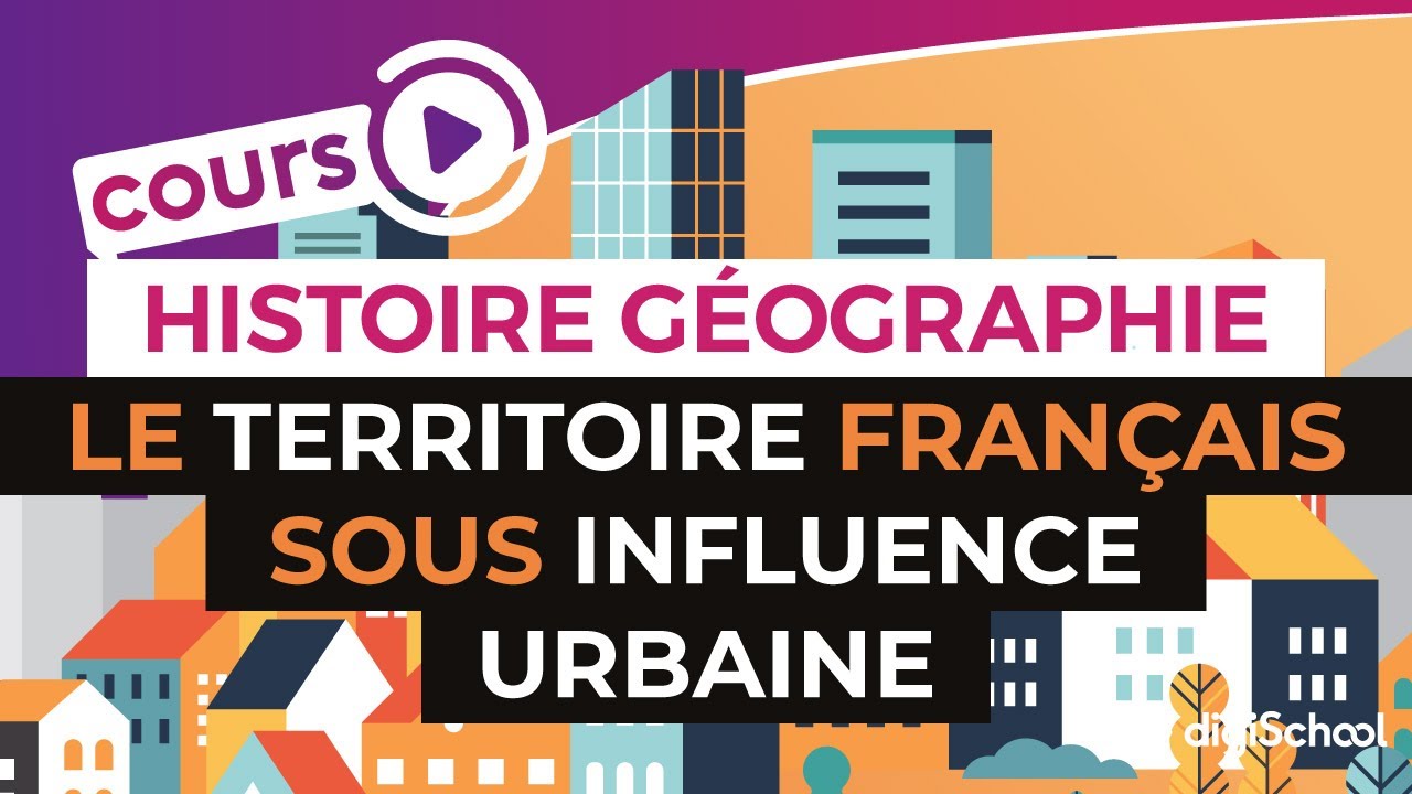 Le territoire français sous influence urbaine - Histoire Géographie - digiSchool
