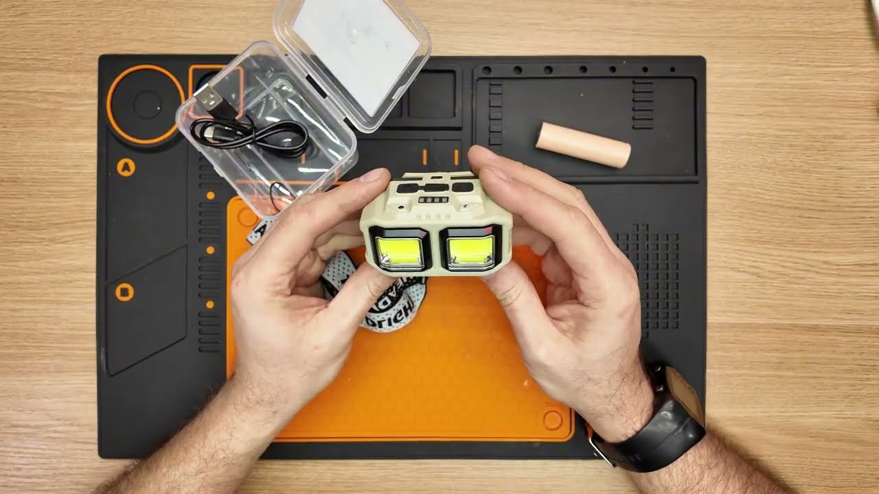 Powerful COB LED Headlamp with Motion Sensor | HX-816S Unboxing & Review
