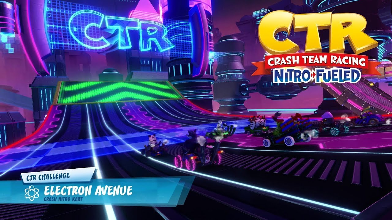 CTR Nitro Fueled - Electron Avenue - CTR Challenge