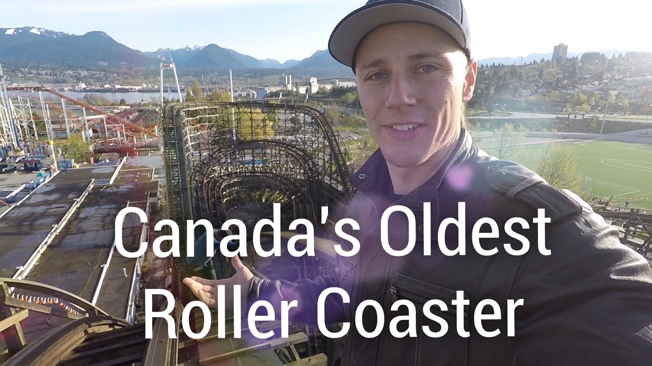Canada's Oldest Wooden Roller Coaster