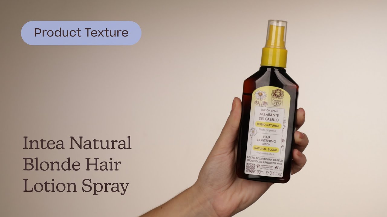 Intea Natural Blonde Hair Lotion Spray Texture | Care to Beauty