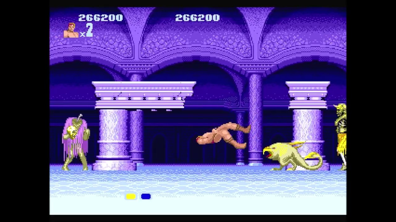 Altered Beast Genesis Play Through
