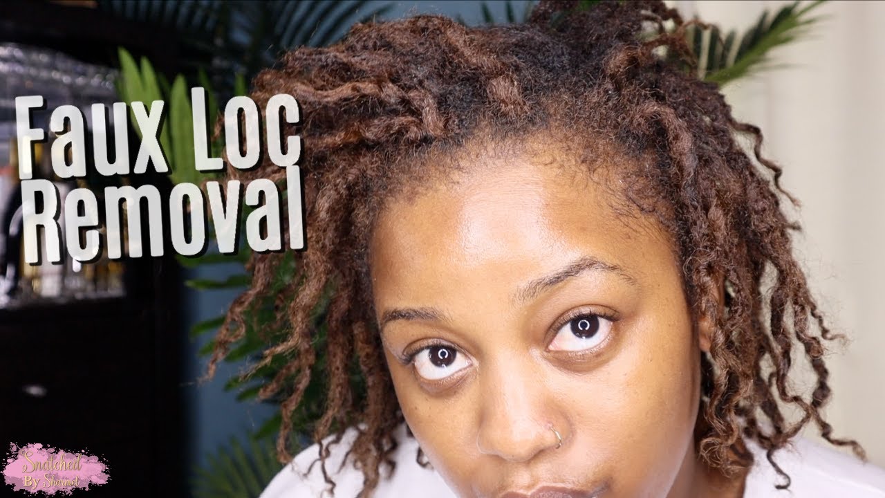 DID FAUX LOCS DAMAGE MY REAL LOCS? | HOW TO SAFELY REMOVE FAUX LOCS