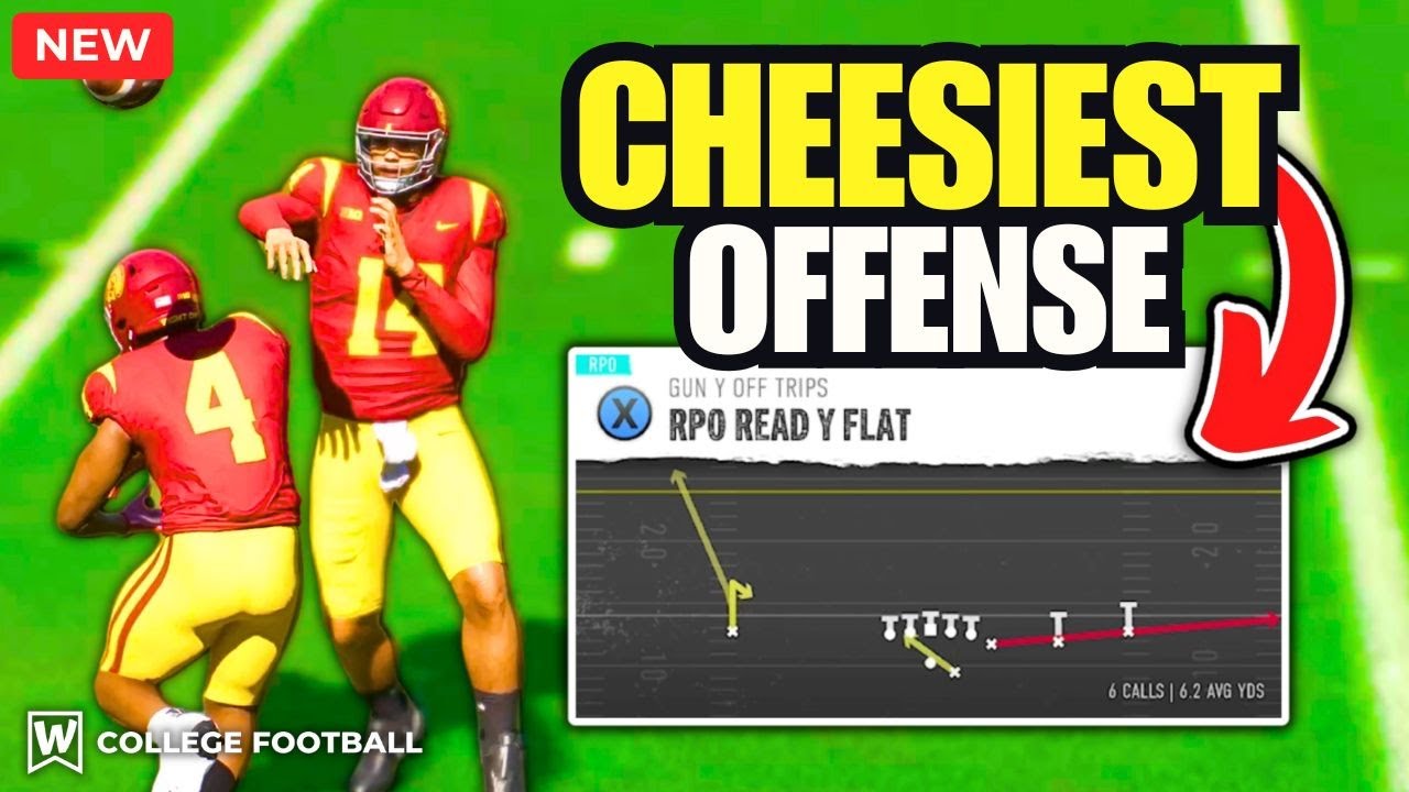 The CHEESIEST Plays in CFB 25…All Hiding in One Playbook!