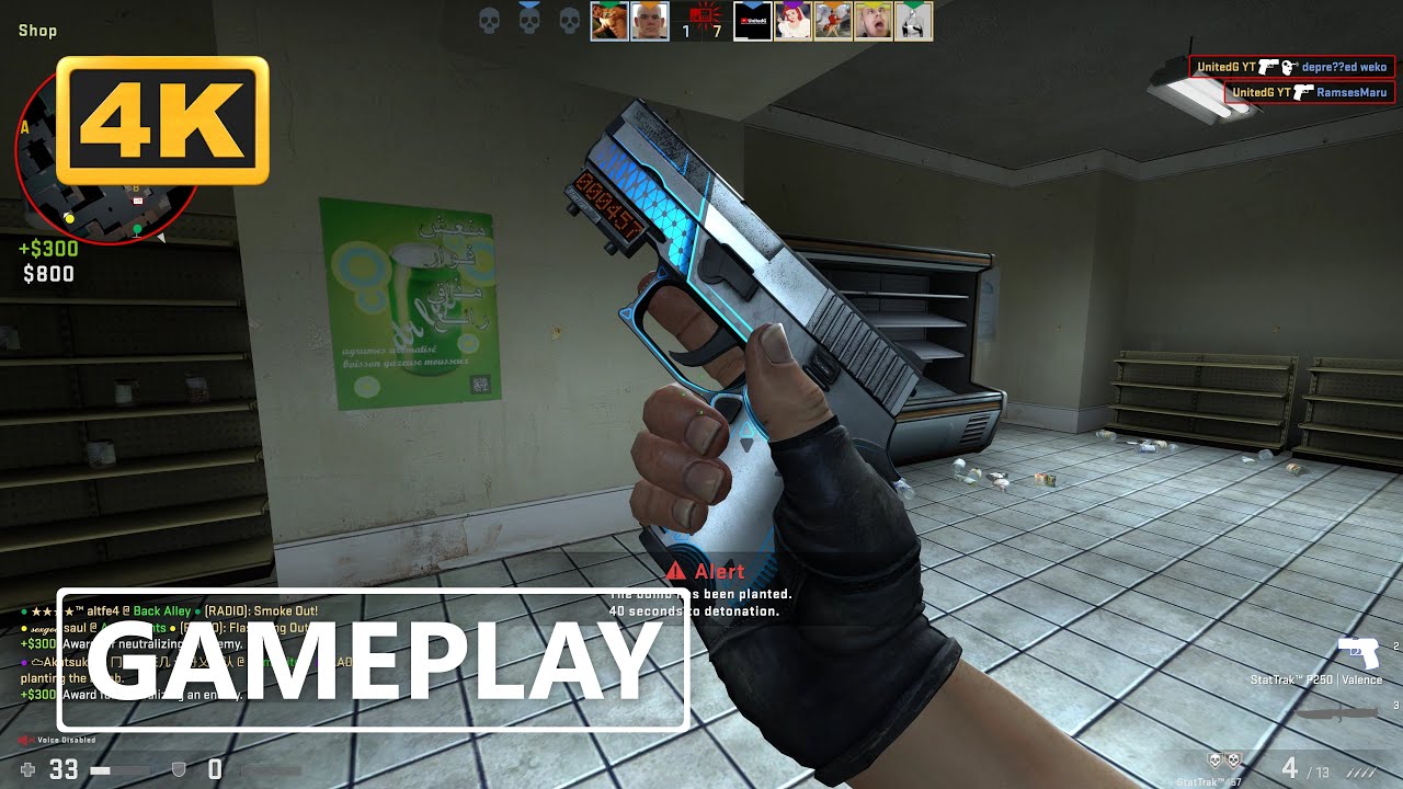 CS:GO Gameplay 4K (No Commentary)