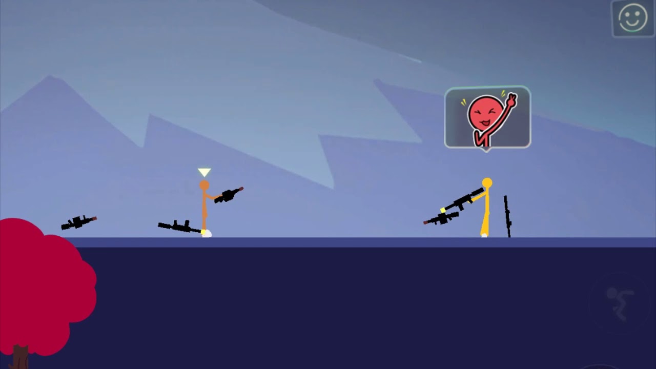 Stick Fight The Game Mobile | Funny Moment - Shooting