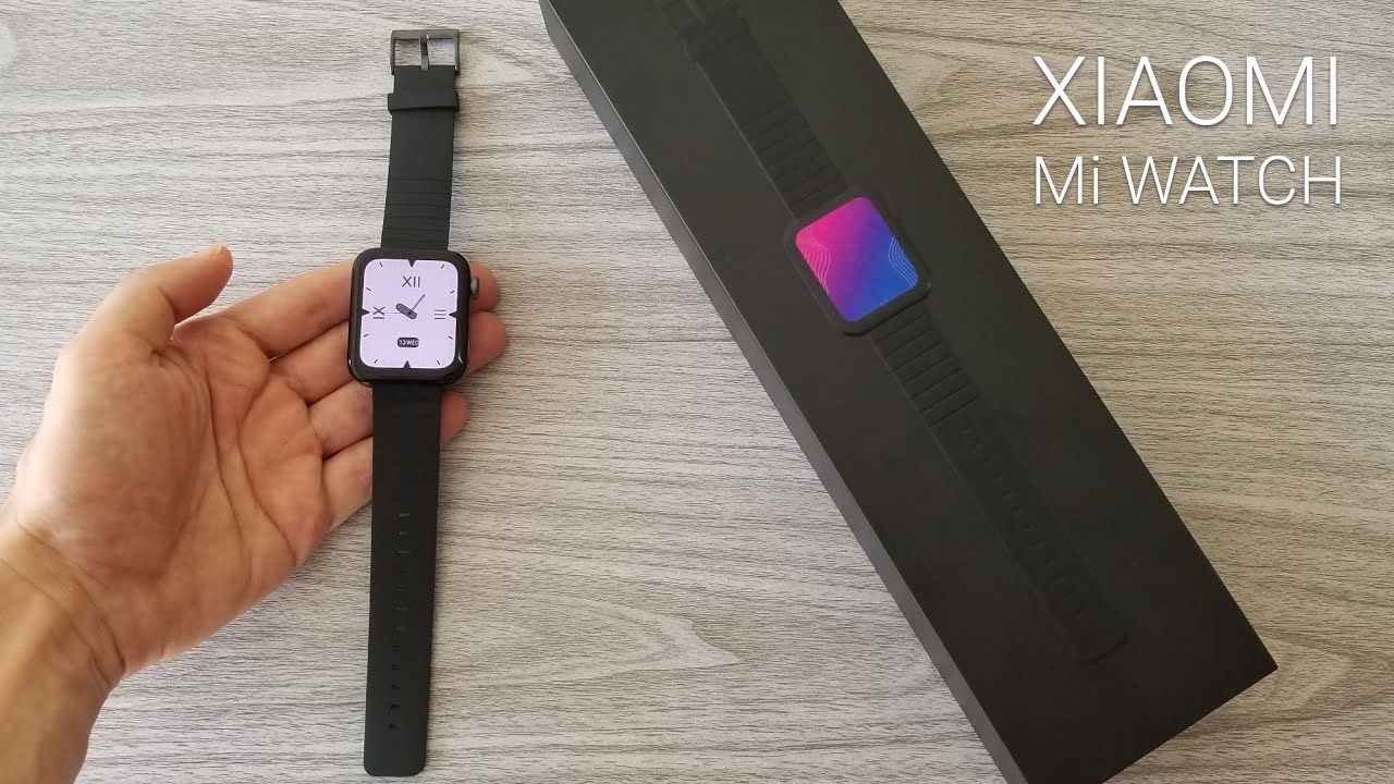 I Bought Xiaomi Mi Watch – Set Up & First Impressions - Pretty Cool⌚
